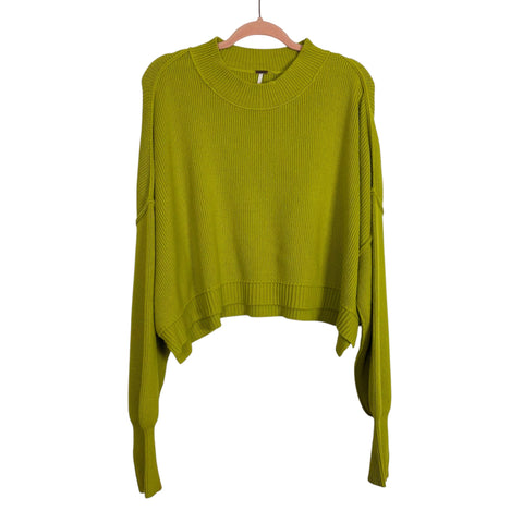 Free People Lime Sweater NWT - Size XL