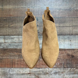 Qupid Tan Booties - Size 7 (See Notes)