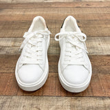 Steve Madden White Sneakers- Size 9.5 (see notes)