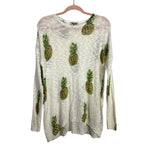 Show Me Your Mumu Pineapple Paradise Knit Varsity Sweater- Size S (sold out online)