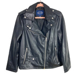 Scoop Black Faux Leather Jacket- Size S (sold out online)
