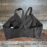 Spanx Black Surplice Pullover Padded Nursing Bra- Size L