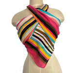 FATE Striped Smocked Back Bandana Top- Size S (we have matching skirt)