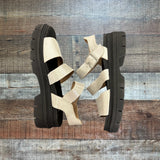 Dr. Scholls Original Collection Metallic Silver Sandals- Size 6