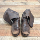 FRYE Dark Brown Leather Boots- Size ~8.5 (see notes)