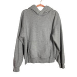 Aritzia Grey Sweatfleece Hooded Sweatshirt - Size L