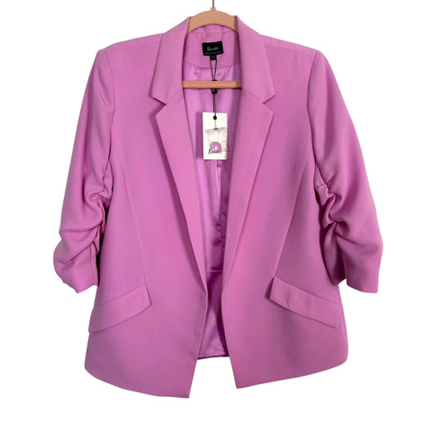 Bardot Marsh Pink Tuck Sleeve Blazer NWT - Size US 6/S (Sold Out Online!)