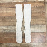 Ugg Cream Cable Knit Leg Warmer/Boot Knee Socks