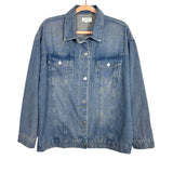 Mudpie Light Wash Denim Jacket - Size S