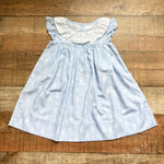 Cecil and Lou Blue Sail Boat Print Dress- Size 3T