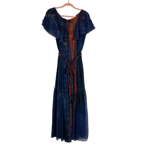 raquel allegra silk dress Raquel Allegra Maxi Silk Tank Dress in Cosmic Black