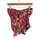 FORE Floral Print Strapless Top - Size XS