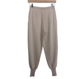 Zara Tan Knit Joggers- Size S