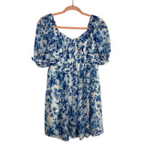 Abercrombie & Fitch Blue Floral Dress NWT- Size S