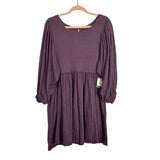 Free People Raspberry Mocha Dress NWT - Size S