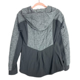The North Face Heathered Grey Hooded Jacket- Size S