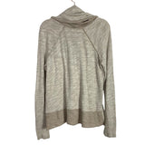 Free People Beach Two Body Oatmeal Cowl Neck Sweatshirt- Size ~M (see notes, no size tag, fits like a medium)