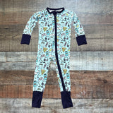 Kiki + Lulu Video Game/Remote Print Zip Up Pajamas- Size 6-12M (see notes)