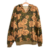 We The Free Camo Floral Print Hoodie - Size S
