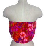 Show Me Your Mumu Floral Strapless Top- Size L (we have matching skirt)