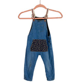 Zara Baby Collection Denim Fleece Lined Overalls-Size 18-24M (see notes)