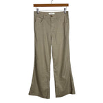 Level 99 Tan Linen Wide Leg Pants - Size 24 (Inseam 24")