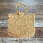 No Brand Bamboo Handle Bag (See Notes)