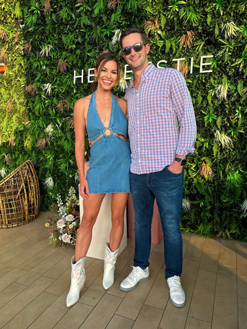 Show Me Your Mumu Denim Side Cutout Back Tie Halter Dress- Size S The Saved Collection Show Me Your Mumu Denim Side Cutout Back Tie Halter Dress- Size S The Saved Collection