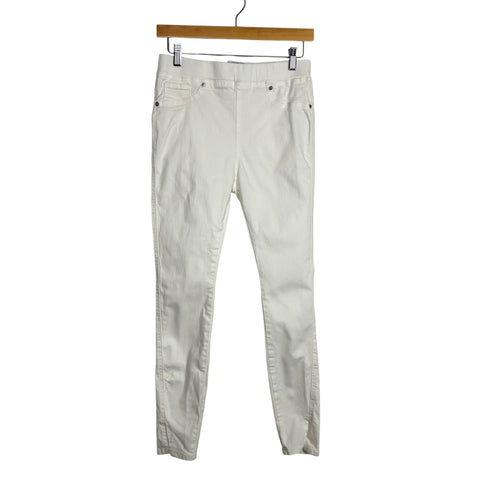 Mudpie White Pull On Jeans - Size 2 (Inseam 26")