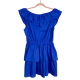 BB Dakota by Steve Madden Blue Ruffle Summer Sunset Dress NWT- Size M