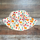 No Brand White Fruit Bucket Hat (See Notes)