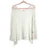 POL Ivory Open Knit Bell Sleeve Top- Size S (sold out online)
