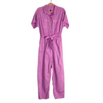 Universal Thread Pink Button Front with Front Tie Jumpsuit- Size 6 (see notes)