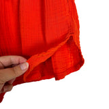 XIRENA Orange Cotton Shorts- Size M (we have matching top)