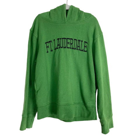 Wild Child Hoodies Green Ft. Lauderdale Alligator Hooded Sweatshirt-Size 4T