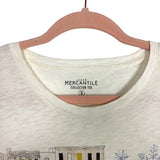 J. Crew Mercantile Collector White New York Tee- Size S (see notes)