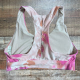 Offline by Aerie Pink Tie-Dye Padded Sports Bra- Size L