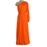 Mara Hoffman Swim Orange One Shoulder Dress- Size L