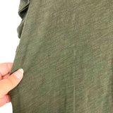 Madewell Olive V-Neck Pocket Tee- Size XL (see notes)