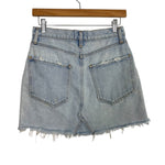 AGOLDE Light Wash Distressed Jean Skirt- Size 26 (see notes)