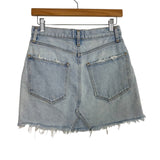 AGOLDE Light Wash Distressed Jean Skirt- Size 26 (see notes)
