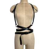 No Brand Faux Leather Body Harness Belt