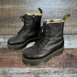 Dr. Martens Air Wair Faux Fur Lined Boots- Size 37/US 6 (see notes)