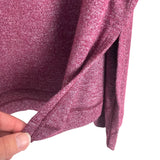 LOFT Heathered Pruple Long Sleeve Tunic Sweater Top- Size L