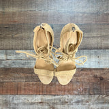 Kendal + Kyle Nude Studded Heels - Size 9.5 (see notes)