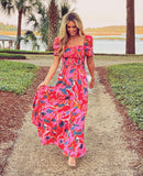 Mister Zimi Multi Color Printed Two Piece Skirt Set- Size 2