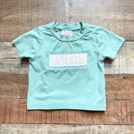 The Smocking Place Green Smocked Walker Tee- Size 6M (see notes)