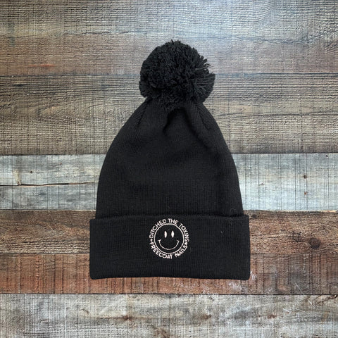 YP Classics Black Freecoat Nails Beanie