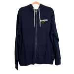 Independent Trading Co Navy Amazon Zip Up Sweatshirt - Size XL