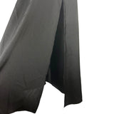 Tyche Black One Shoulder Side Slit Dress- Size S